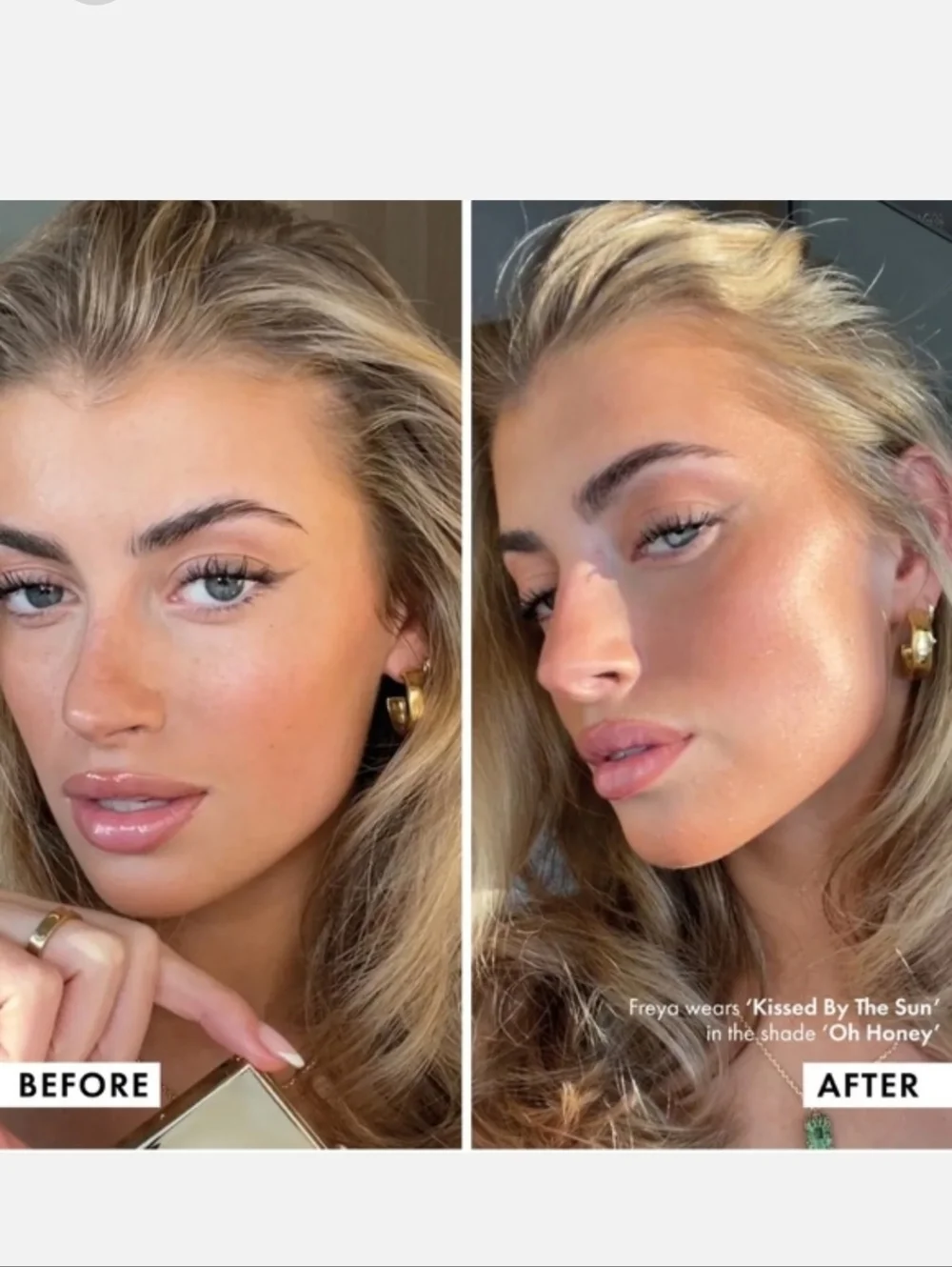 ICONIC London Kissed By The Sun Multi-use Cheek Glow Shade Oh Honey New